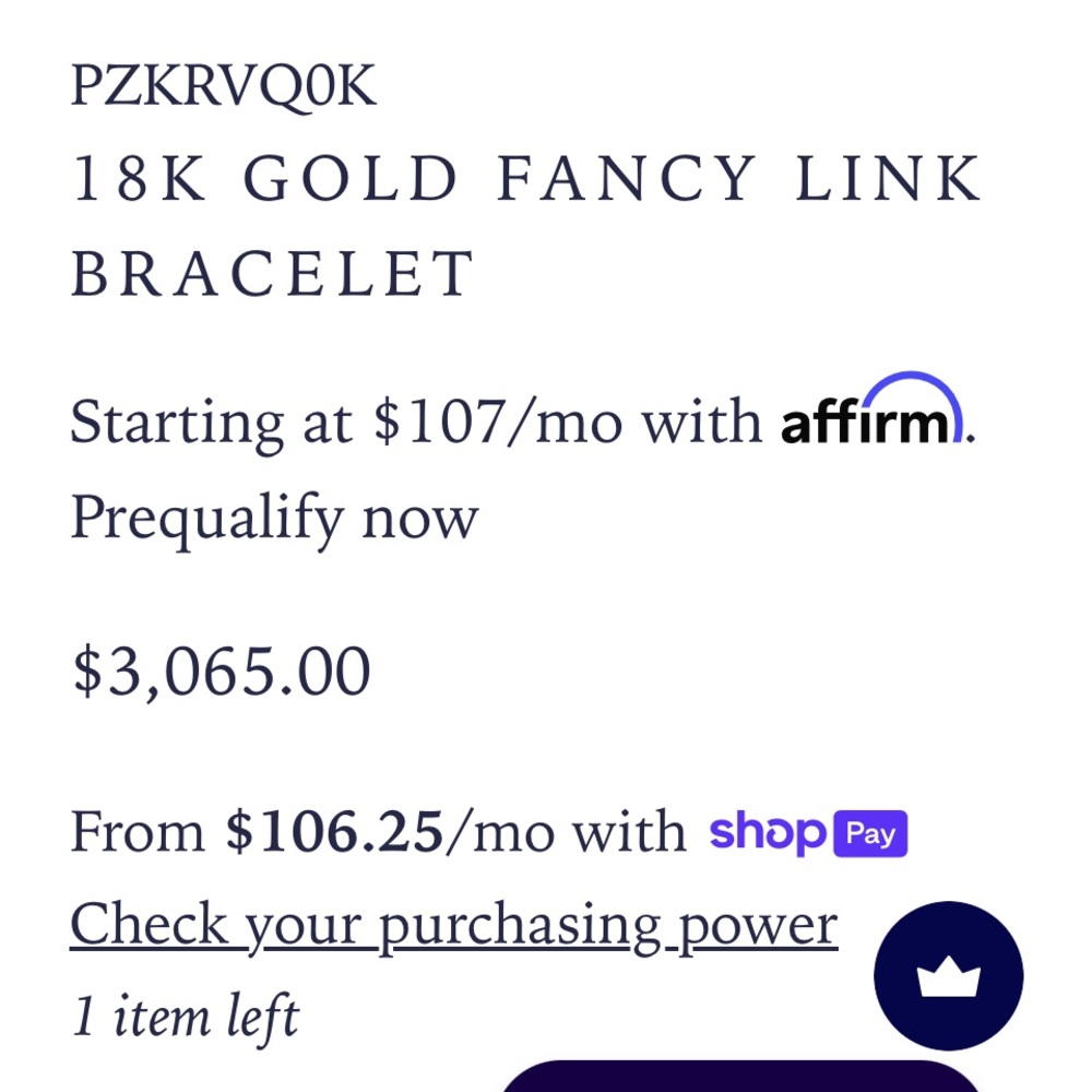Market Square Jewelers 18k Gold Fancy Link Bracelet - Picture 8 of 8